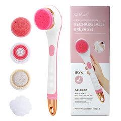 Electric Bath Brush, Massage Brush, Four-In-One Multi-Function Bath Brush