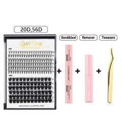 Set Of Thick Curly False Eyelashes