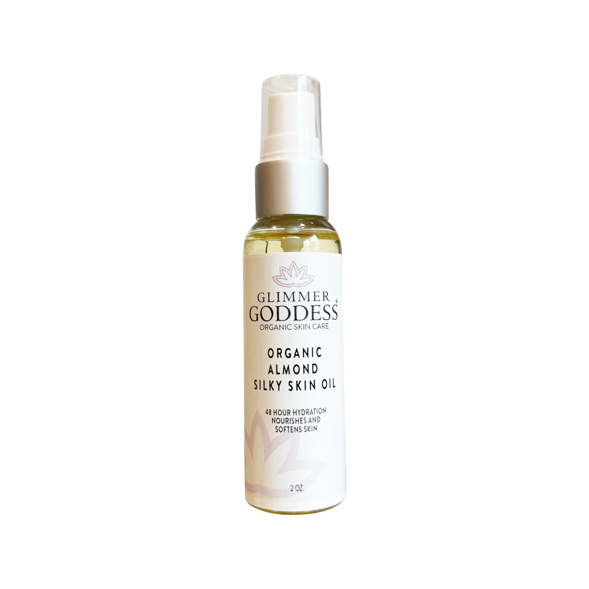 Organic Sweet Almond Shower Oil White Thalassa