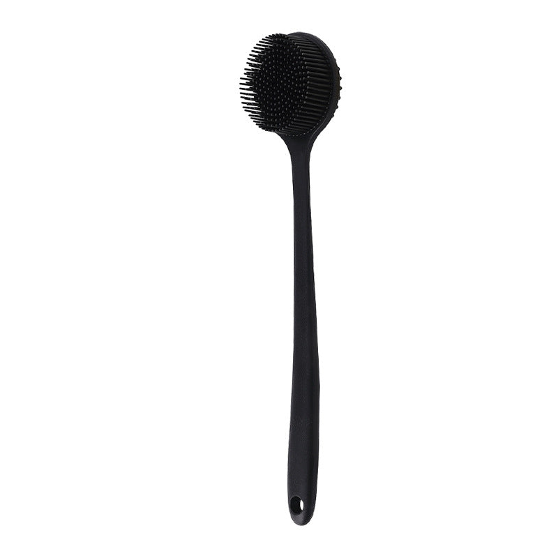 Double Sided Back Rubbing Brush Multifunctional Silicone Bath Brush