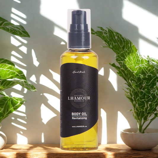 Revitalizing body oil - Butterfly Glow Oils Blue Lavender