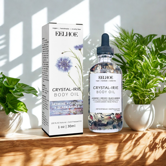 Firm Body Massage Oil - Butterfly Glow Oils Harlequin Iolaus