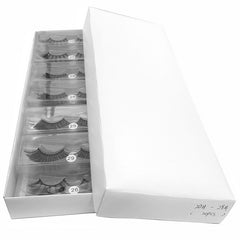 Natural Cross Type Fiber Eyelashes Set