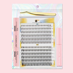 Set Of Thick Curly False Eyelashes