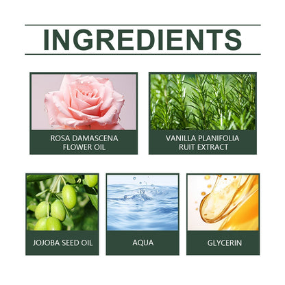 Crafted Vanilla Blossom Body Oil Hydrating Skin Harlequin Iolaus
