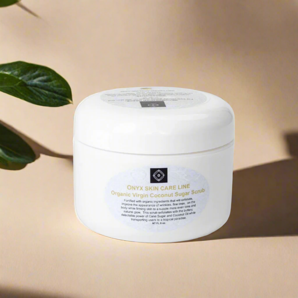 Organic Virgin Coconut Sugar Scrub Puce Tiger