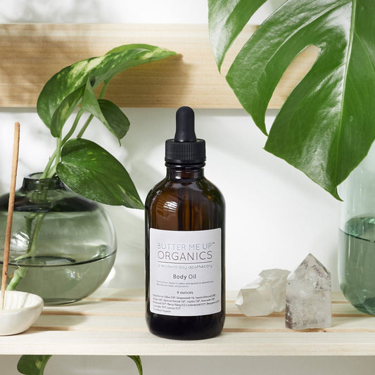 Organic Body Oil Moisturizer White Smokey