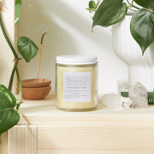 Organic Healing body lotion White Smokey