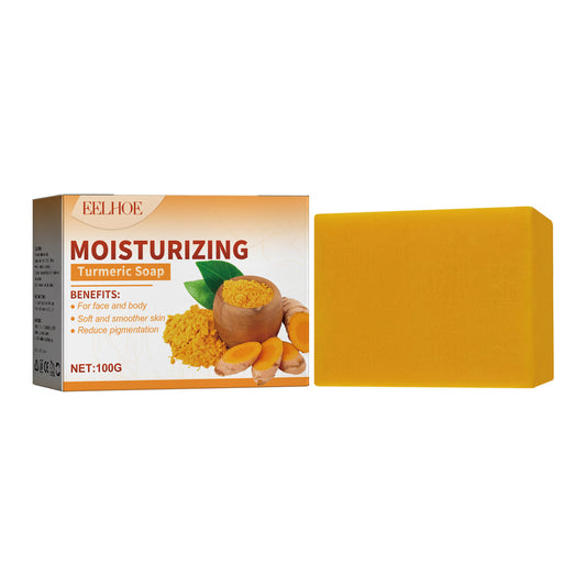 Turmeric Whitening Moisturizing Soap Cleansing Skin Brightening Skin Color