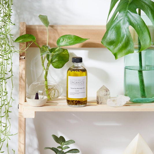Relaxing Massage Oil White Smokey