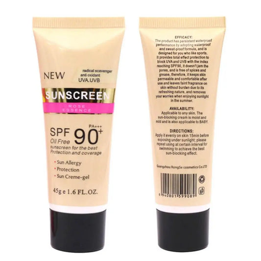 45g Facial Body Sunscreen Whitening Sun Cream Sunblock Skin Protective Cream Anti Sun Facial Protection Cream SPF 90+ PA+++