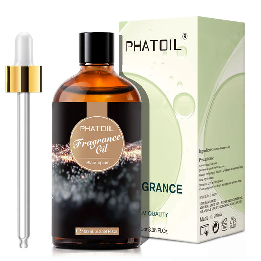 PHATOIL 100ml  Magnolia Fragrance Essential Oil White Musk Fresh Linen Honeysuckle Peach for Aroma Candle Soap Lip Balm Making