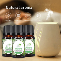 10ml/bottle Rose Aromatherapy Essential Oil Water-soluble Plant Humidifier Aromatherapy Home Indoor Bedroom Air Freshener