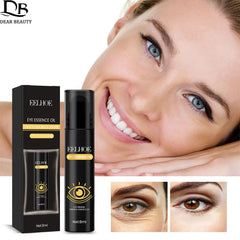 8ml Anti Wrinkle Eye Essence Oil Removal Dark Circles Eye Bags Moisturizing Tightening Whitening Skin Serum Eye Care Dropship