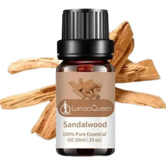 1pc Citronella,bergamot, Sandalwood, Peppermint Essential Oil For Diffusers Aromatherapy Sleep Meditation Candles & Massage