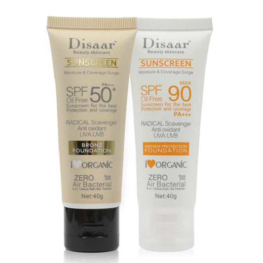 50ml Facial Body Sunscreen Whitening Sun Cream SPF 50/SPF 90 Sunblock Skin Protective Cream Anti-Aging Oil-control Moisturizing