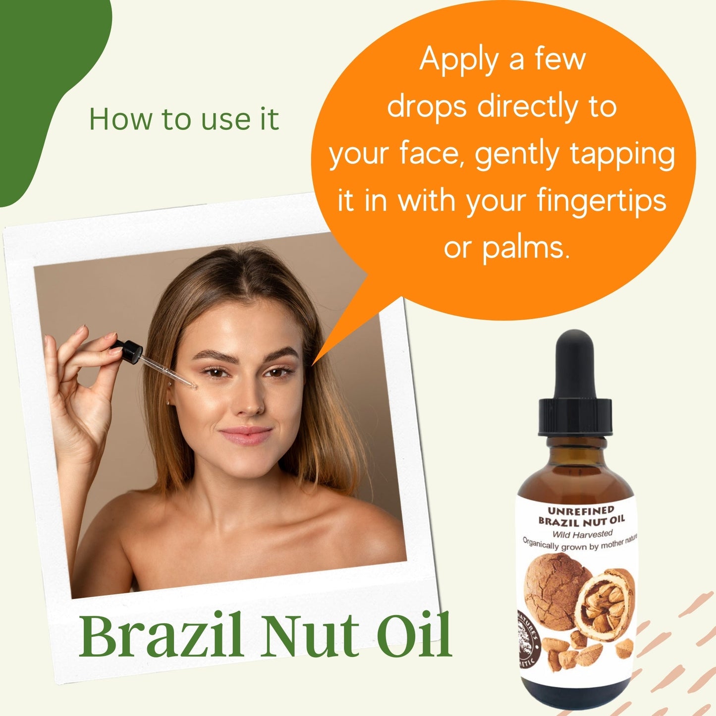 Brazil Nut Oil (organic, cold pressed, unrefined) Yellow Poppy