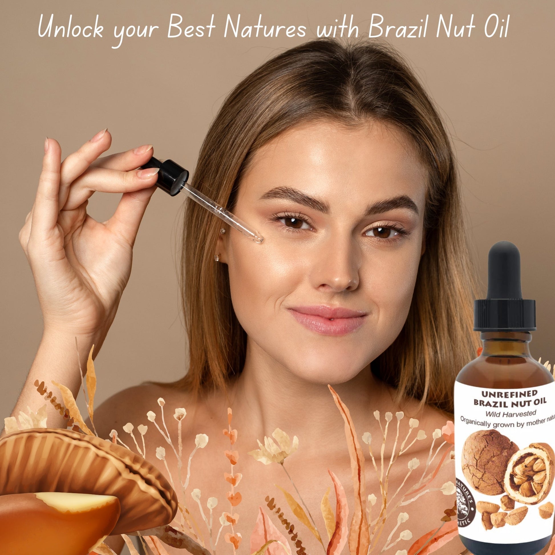 Brazil Nut Oil (organic, cold pressed, unrefined) Yellow Poppy