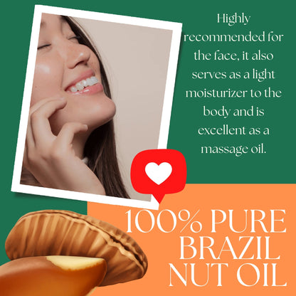 Brazil Nut Oil (organic, cold pressed, unrefined) Yellow Poppy