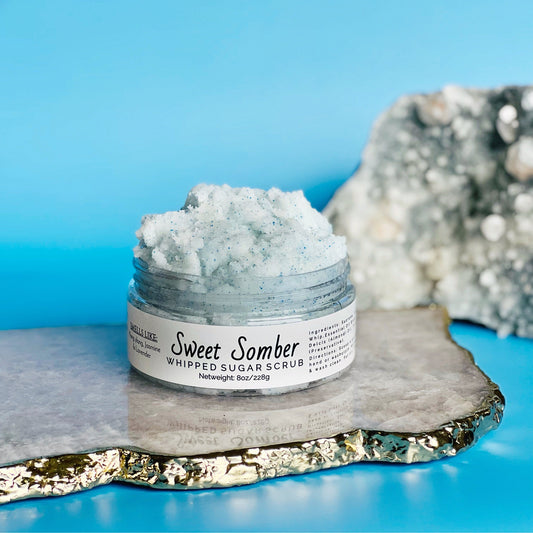 Sweet Somber Whipped Sugar Scrub Orchid Hyperion