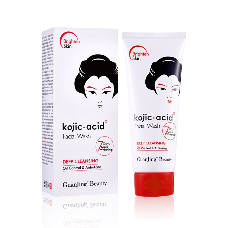 Brightening And Hydrating Skin Care Kojic Kojic Facial Cleanser