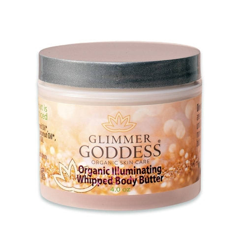 Organic Shimmering Whipped Body Butter White Thalassa